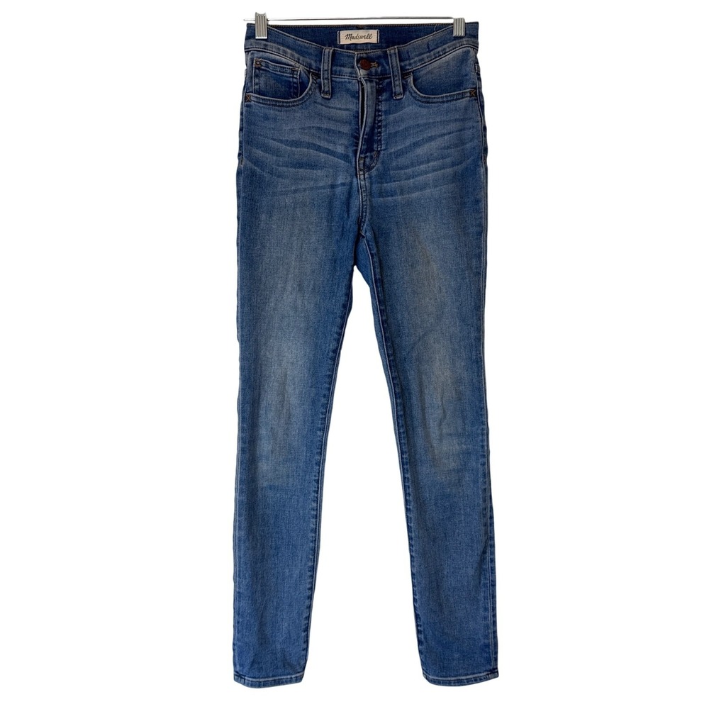 Madewell Roadtripper High Rise Skinny Jeans‎ Women's Size 23 Casual Medium Wash